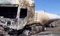 Birecik’te Seyir Halindeki Tır Alev Aldı: Sürücü Son Anda Kurtuldu