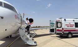Şanlıurfa’da Ayşe Bebek İçin Uçak Ambulans Havalandı