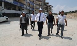Başkan Mehmet Kuş Osmanlı Mahallesi’nde İncelemelerde Bulundu