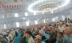 Peygamber Şehrinde Bayram namazı coşkusu