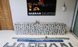 Harran’da Gümrük Kaçağı Sigara Ele Geçirildi
