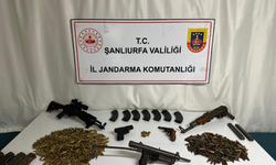 Şanlıurfa’da Uzun Namlulu Tüfekler ve Binlerce Mermi Ele Geçirildi
