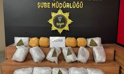 Urfa'da 25 kilo 250 gram skunk ele geçirildi