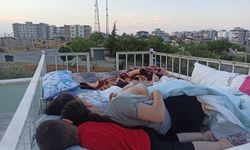 Şanlıurfa'da sıcağa 'Dam palas' çözümü