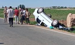 Şanlıurfa’da Otomobil Takla Attı, 1 Yaralı