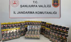 Şanlıurfa'da kaçak sigara operasyonu