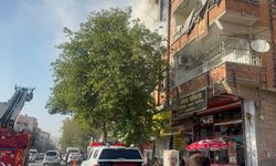 Haliliye'de binada çıkan yangın korkuttu