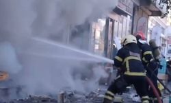 Şanlıurfa'da iş yerinde korkutan yangın