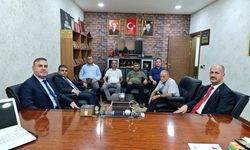 Mücahit Paşa’dan Şehit Gazi Derneğine veda ziyareti