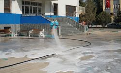 Haliliye Belediyesi'nden Okullarda Eğitim Öncesi Temizlik Seferberliği
