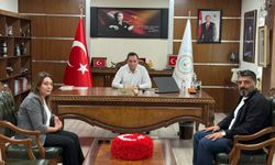 Halfeti Kaymakamı Sinan Korkmaz’a Ziyaret