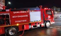 Şanlıurfa'da iş yeri yangını korkuttu