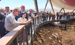 Bakan Ersoy ve Prenses Akiko Mikasa Tarihin Sıfır Noktası Göbeklitepe'de