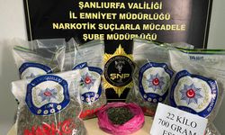 Suruç’ta Uyuşturucuya Geçit Yok: 22 Kilo Esrar Ele Geçirildi!