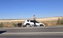 Birecik’te Maddi Hasarlı Trafik Kazası