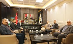 Esnaf ve Sanatkârlar Kredi ve Kefalet Odası’ndan Başkan İnan’a Ziyaret