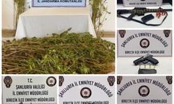 Birecik’te Uyuşturucu ve Silah Operasyonu: 10 Gözaltı