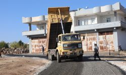 Giyimli Mahallesinde yol seferberliği