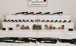 Şanlıurfa'da uyuşturucu ve silah operasyonu