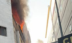 Haliliye'de korkutan yangın