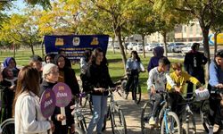 Kadınlar, Şiddete Karşı Pedal Çevirdi