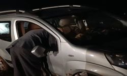 Birecik’te Hafif Ticari Araç Tarlaya Uçtu: 2 Yaralı