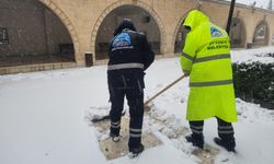 Eyyübiye’de Yıl Sonu Kar Mesaisi Erken Başladı