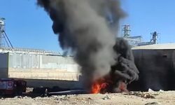 Eyyübiye'de geri dönüşüm atölyesinde yangın!