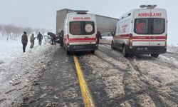 Viranşehir’de Kar Yağışı Zincirleme Kazaya Yol Açtı: 4 Yaralı