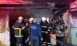 Şanlıurfa’da Pimapen Atölyesinde Yangın Paniği