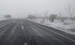 Meteoroloji Uyardı, Kar Geldi: Halfeti Beyaza Büründü