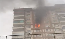 Karaköprü’de 12 Katlı Apartmanda Yangın Paniği!