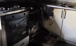 Halfeti’de Mutfağı Yanan Evde Büyük Hasar Oluştu