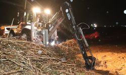 Başkan Canpolat Ve Kaymakam Şahin’den Gece Sağanak Mesaisi