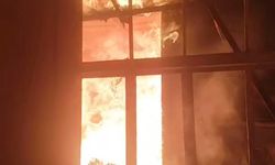 Eyyübiye'de iki katlı evde yangın paniğe yol açtı