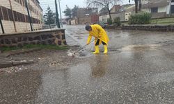 Yağışlara karşı kent genelinde kesintisiz mesai