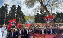 Şanlıurfa’da Filistin İçin Tek Yürek! Yüzlerce Kişi Meydanlarda