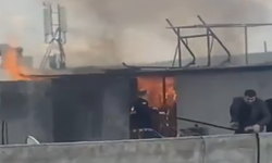 Bozova’da Odunluk Yangını Paniği!