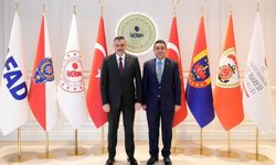 Başkan Özyavuz, İçişleri Bakanı Çiftçi'yi Ziyaret Etti