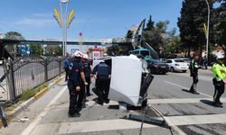 Şanlıurfa’da feci kaza: Otomobil devrildi, 1 yaralı