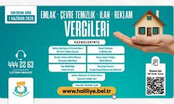 Haliliye Belediyesi Duyurdu: Son Gün 1 Haziran