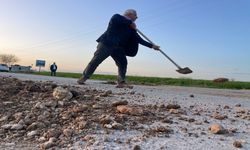 Şanlıurfa’da Duyarlılık Örneği: Çukurları Tek Tek Kapattı