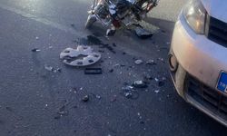 Birecik’te Otomobil ile Motosiklet Çarpıştı: 1 Yaralı