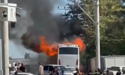 Şanlıurfa’da Yolcu Otobüsü Alevlere Teslim Oldu
