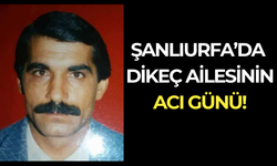 Şanlıurfa’da Dikeç Ailesinin Acı Günü!