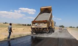 Büyükşehir, 3 İlçeyi Beton Yolla Birbirine Bağlıyor