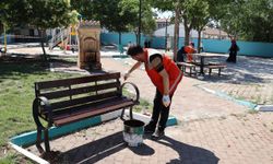 Haliliye’de Parklar Yenileniyor, Yeşil Alanlar Modernleşiyor