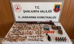 Halfeti’de Tarihi Eser Operasyonu! Evden Servet Çıktı