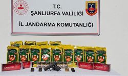 Şanlıurfa’da Operasyon! Evden Tabanca, Fişek ve Kaçak Çay Çıktı