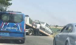 Suruç’ta Kontrolden Çıkan Otomobil Mısır Tarlasına Uçtu!